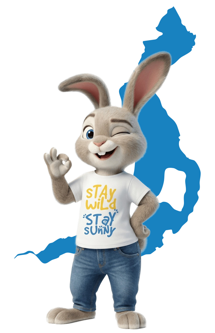 Sunny, mascotte del Camping del Sole Village, Iseo