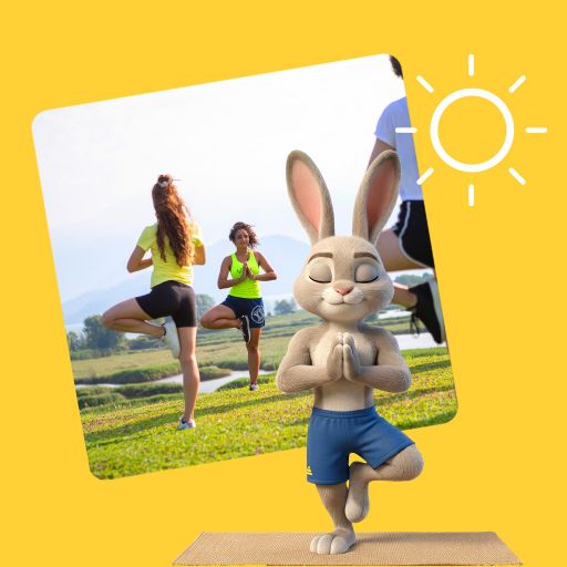 Yoga al Camping del Sole Village, Iseo
